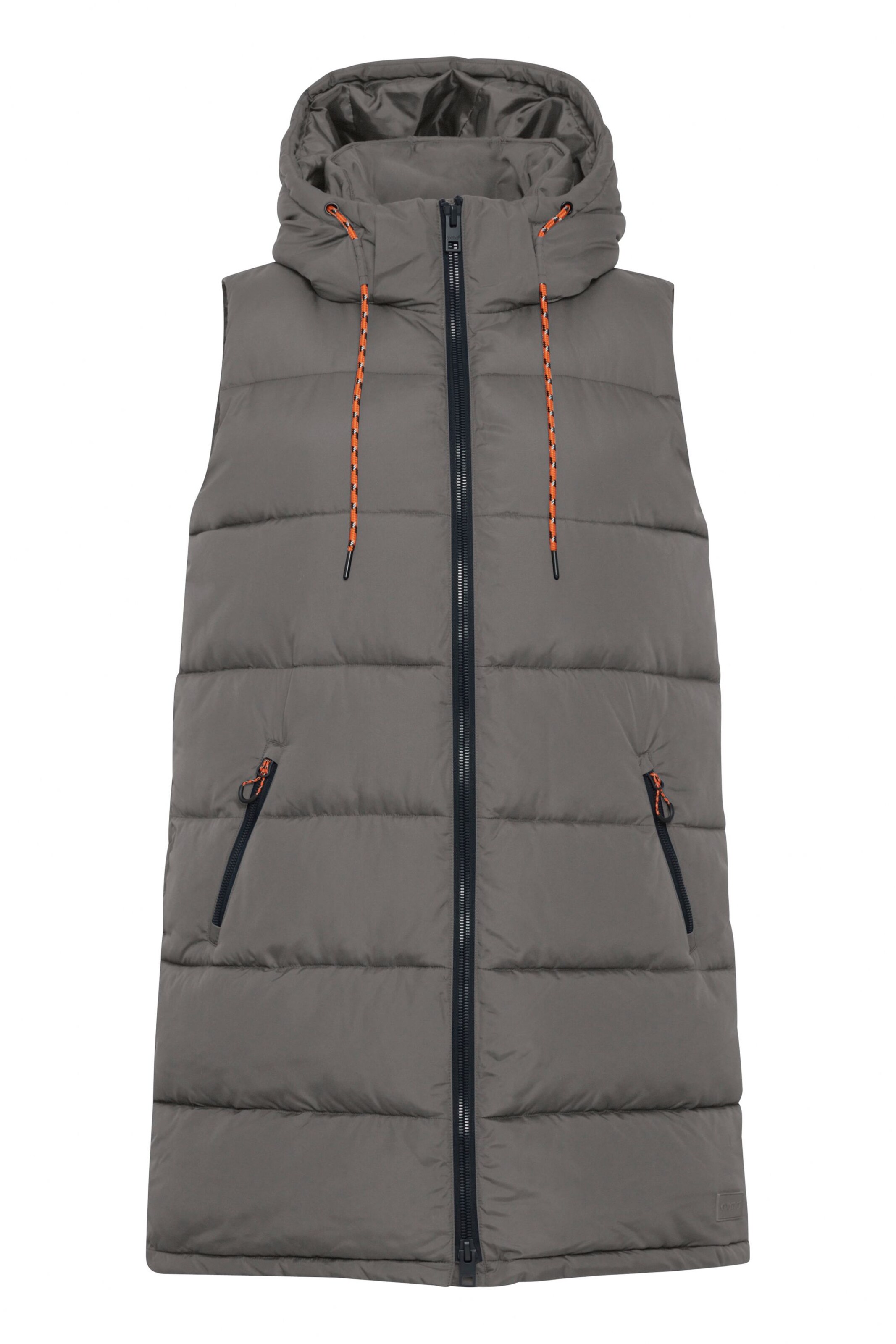 Oxmo Weste 'Joanne' in dunkelgrau, Produktansicht