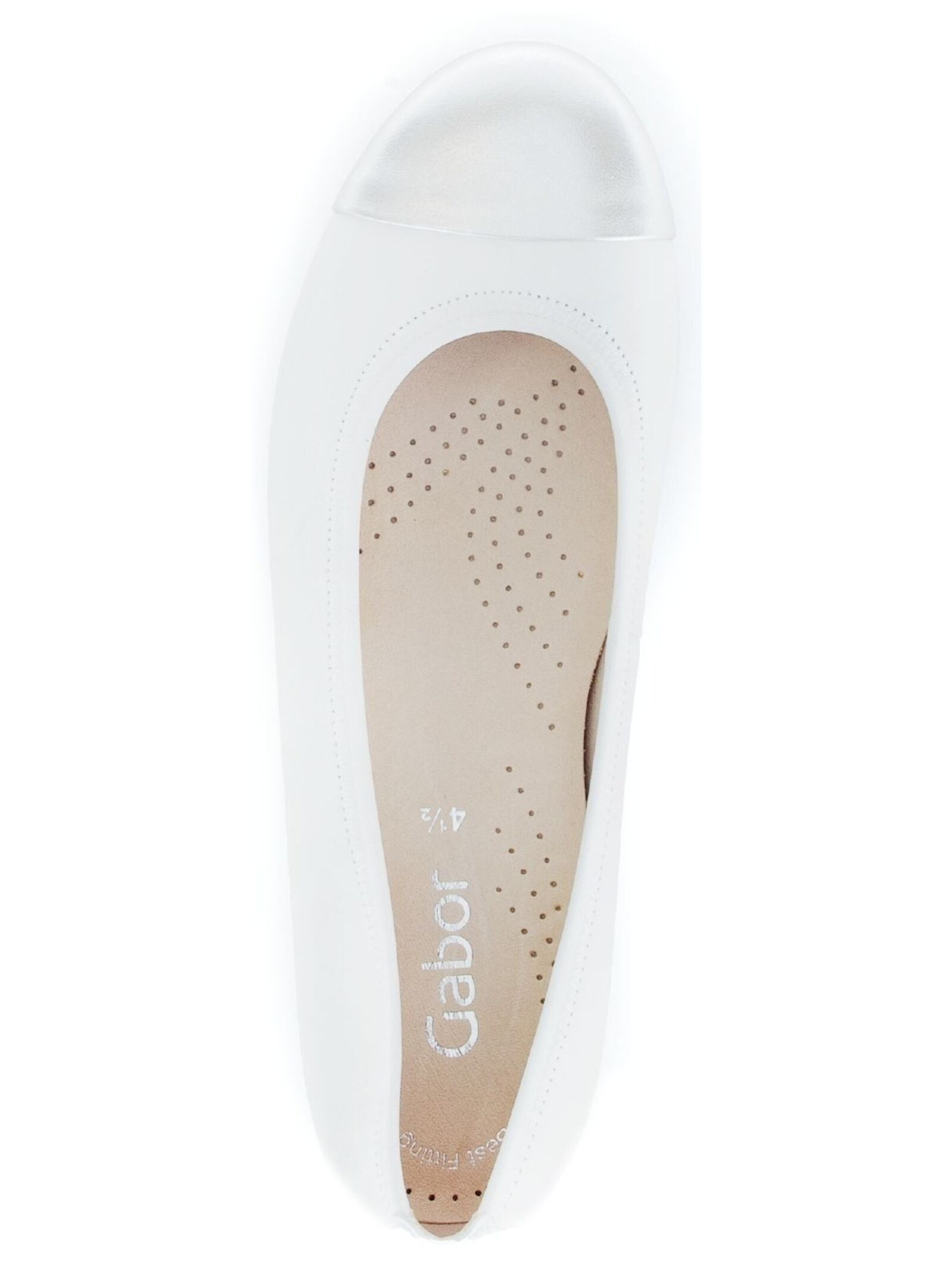 Ballerina di GABOR in bianco