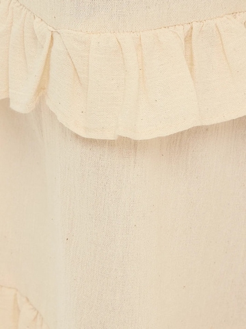 Hiccup Wide Leg Hose in Beige