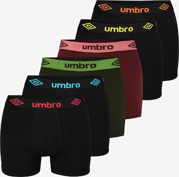 Boxers UMBRO en mélange de couleurs : devant