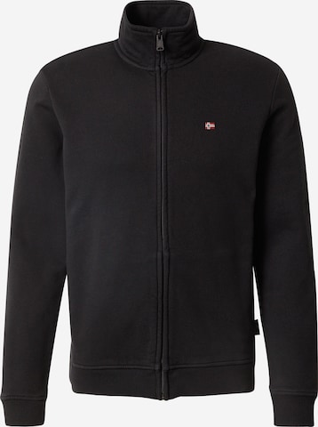 Veste de survêtement 'Balis' NAPAPIJRI en noir : devant