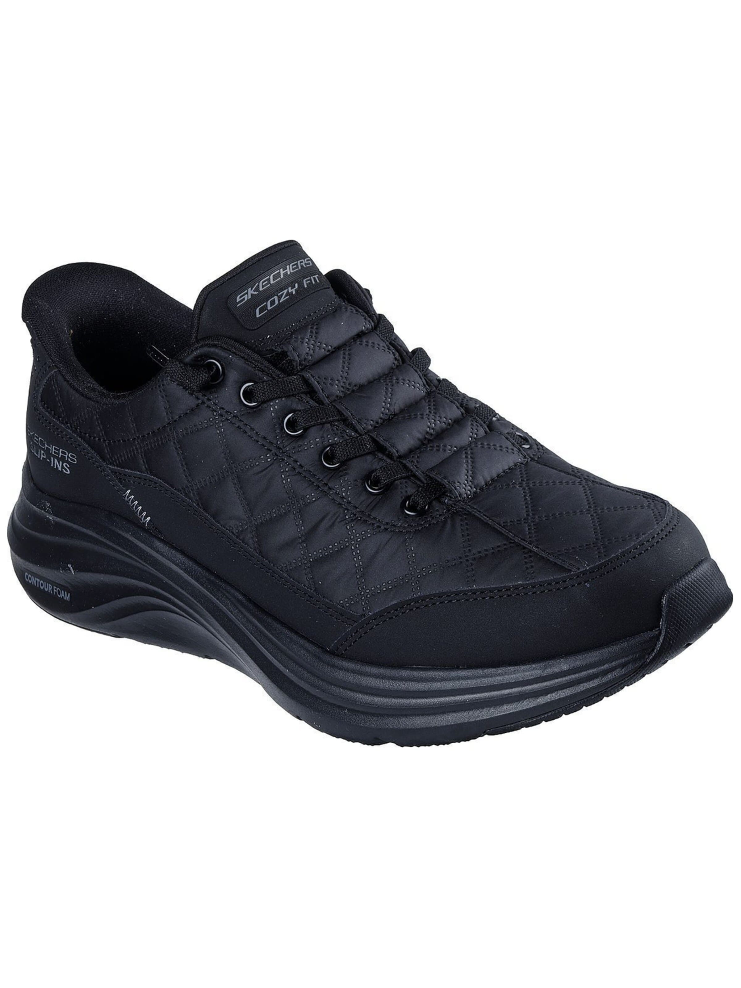 SKECHERS Sneaker low 'Skechers Contour Foam - Cozy' i sort: forside