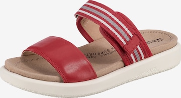 Westland Mules 'Albi' in Red: front