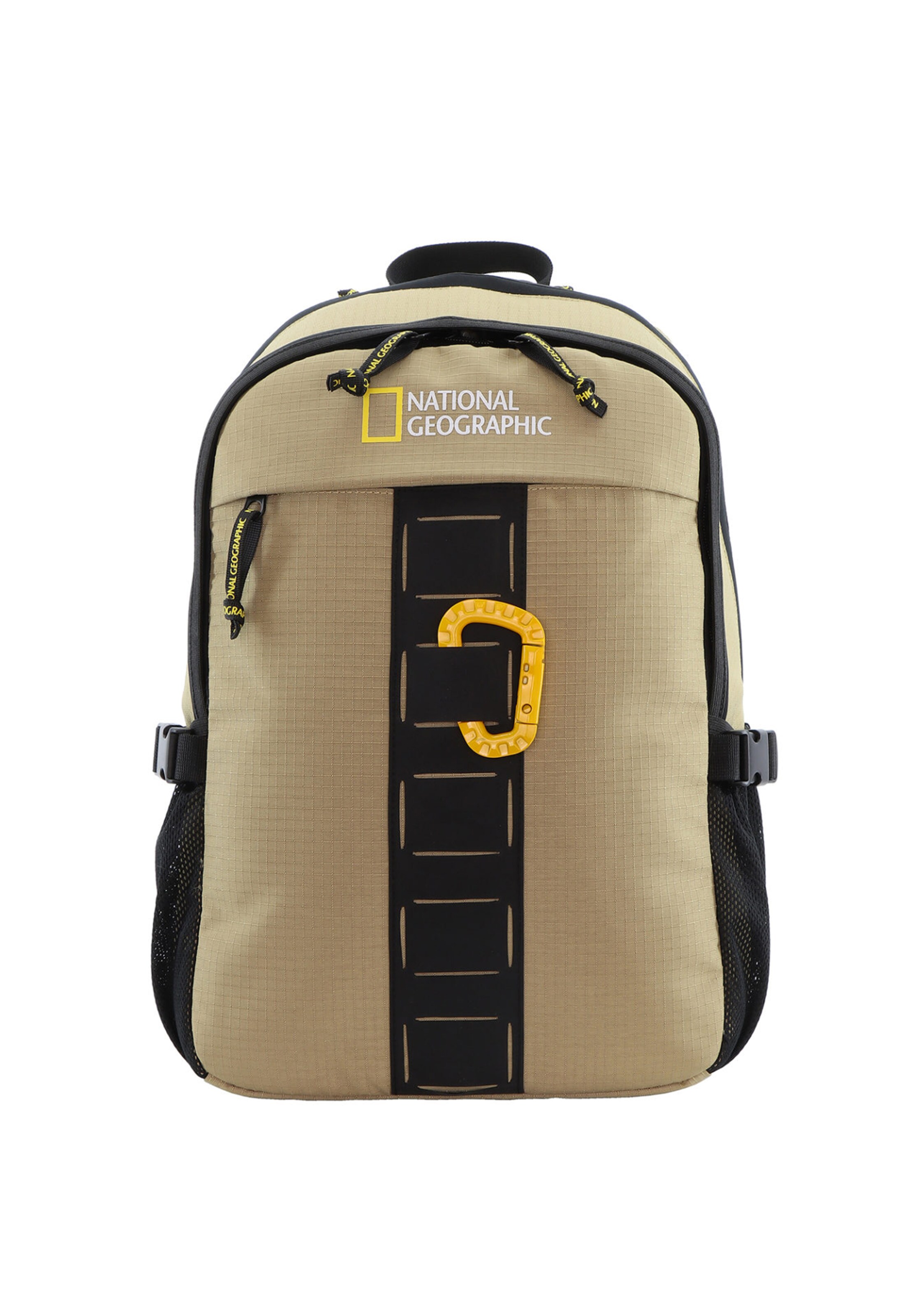National Geographic Backpack 'EXPLORER III' in Beige: front