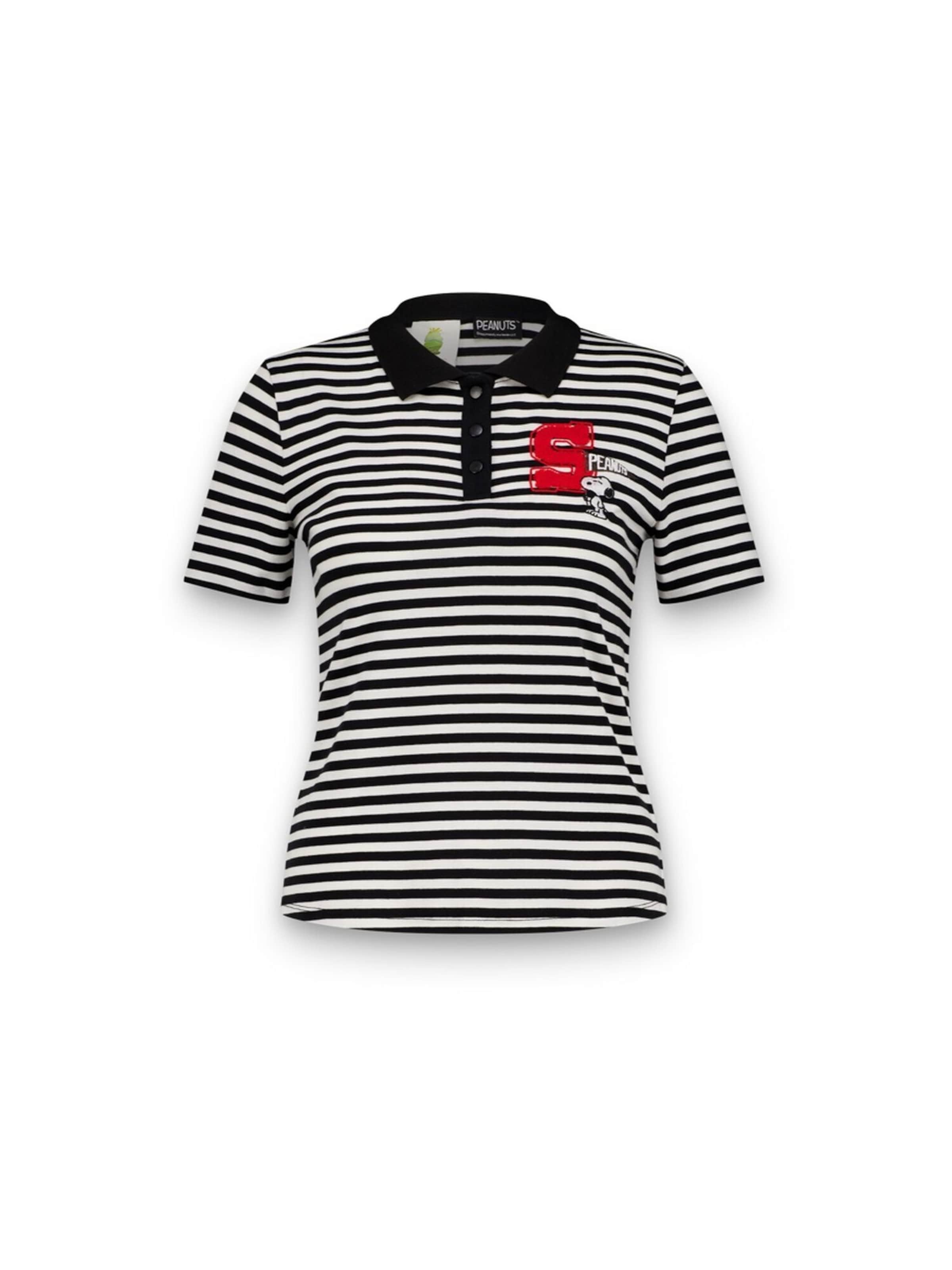 PRINCESS GOES HOLLYWOOD Shirt 'Peanuts™ Snoopy' in XS in Blood red / Black / White, Item view