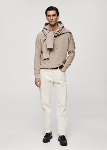 MANGO MAN Pullover in Beige