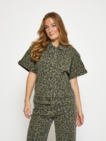 Veste mi-saison 'Jessica' Peppercorn en vert : devant