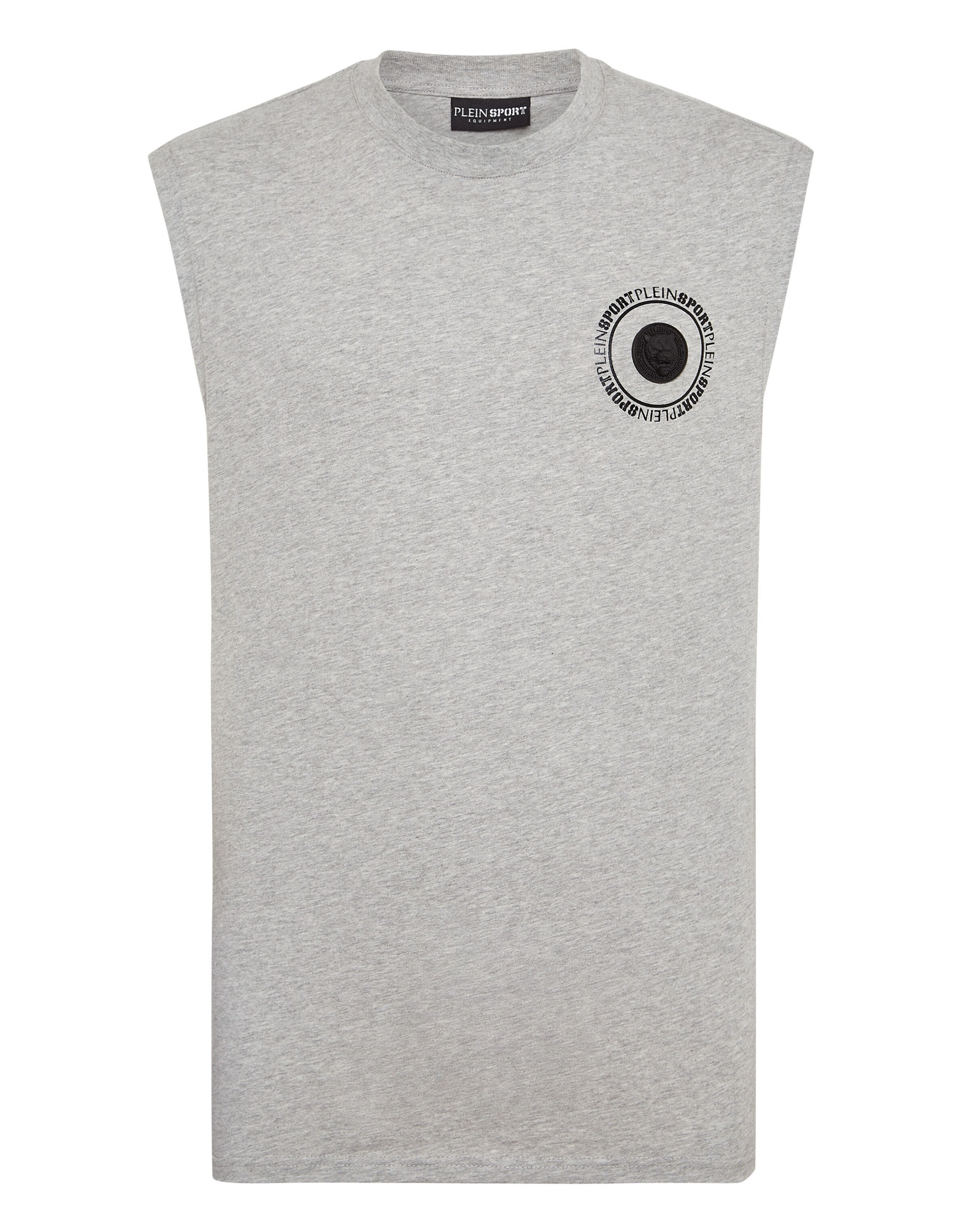 Plein Sport Shirt in Grijs: voorkant