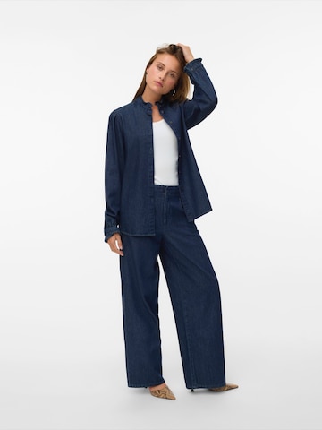 VERO MODA Bluse 'VMATLA' in Blau