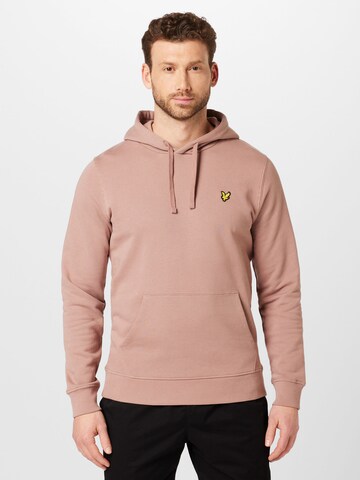 Lyle & Scott Bluzka sportowa w kolorze różowy: przód