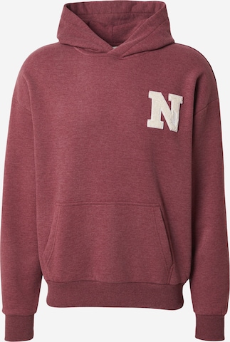 Sweat-shirt naketano en rouge : devant