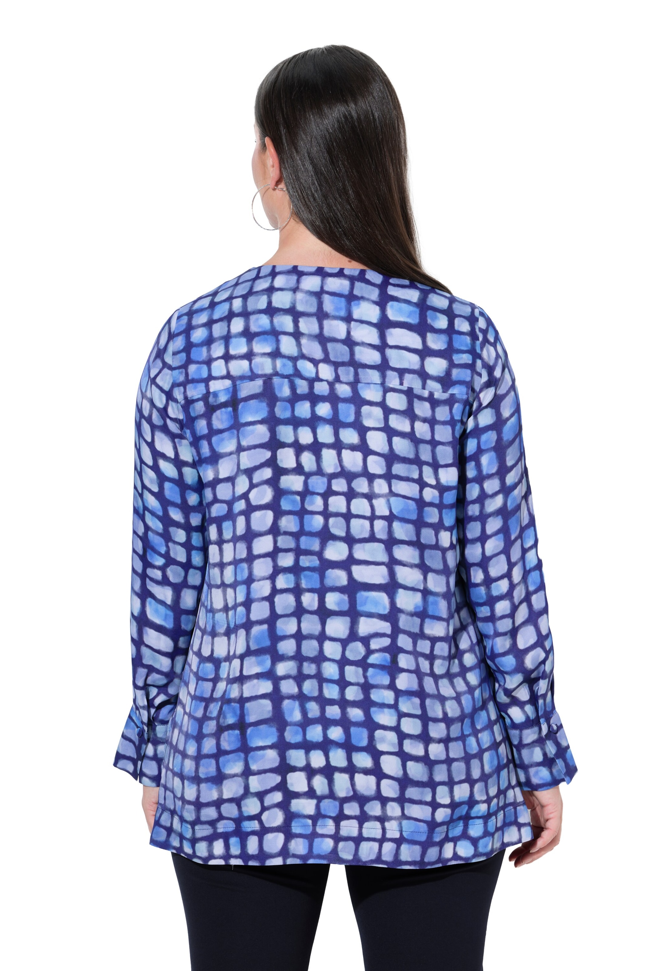 Ulla Popken Bluse in Blau