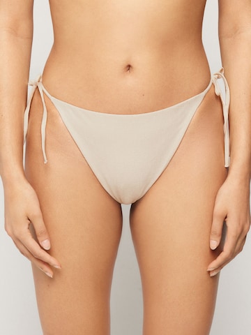 Tezenis Bikini Bottoms 'Paradise Bay' in Beige: front