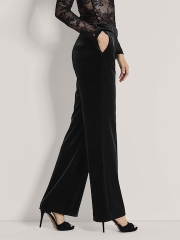 Loosefit Pantalon MADELEINE en noir