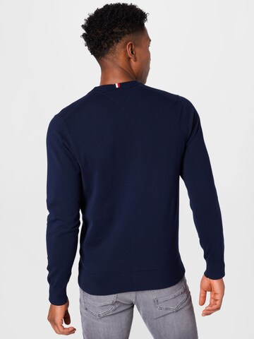 TOMMY HILFIGER Pullover in Blau