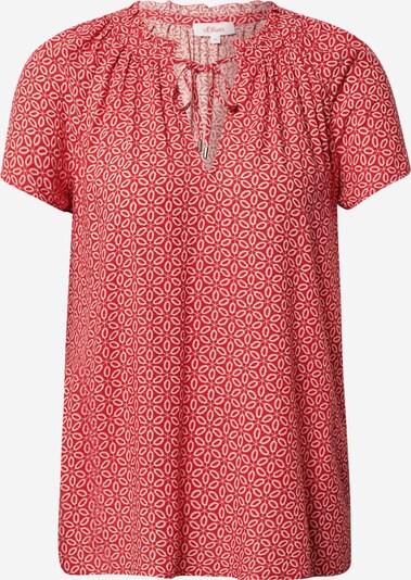 s.Oliver Bluse in rot / weiß, Produktansicht