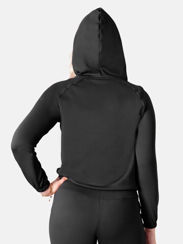 LEAFLETIC Sweatshirt 'Leafletic Women's Cropped Hoodie' in Black