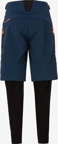 VAUDE Slimfit Outdoorbroek 'M All Year Moab ZO P III' in Blauw