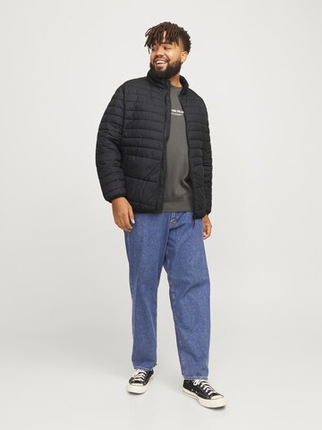 Jack & Jones Plus Демисезонная куртка 'JJEState' в Черный