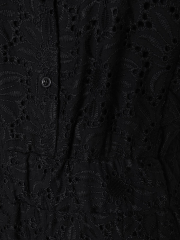 MORE & MORE - Jumpsuit 'Eyelet' en negro