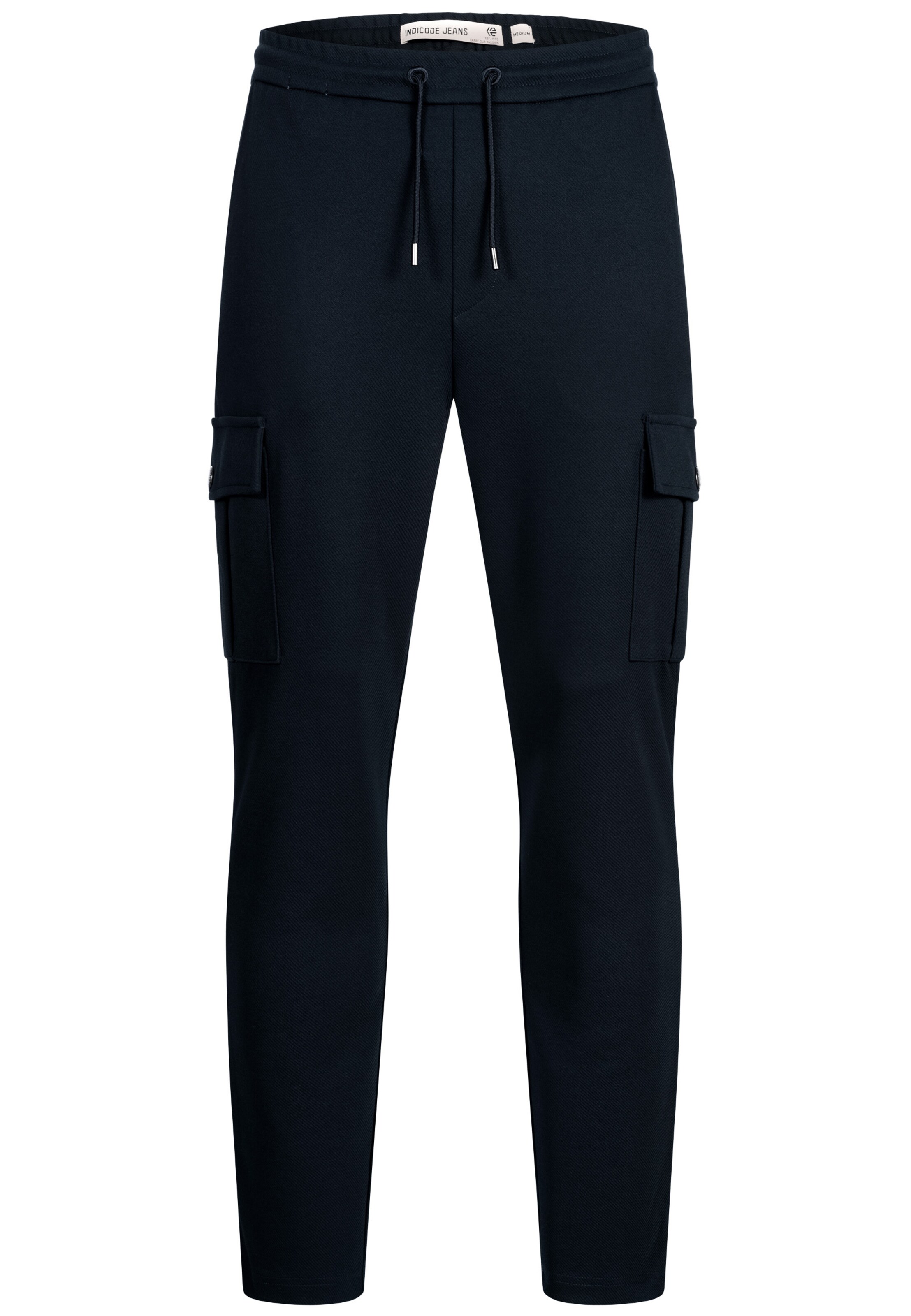 INDICODE JEANS Cargo trousers 'INNezzo' in Blue: front