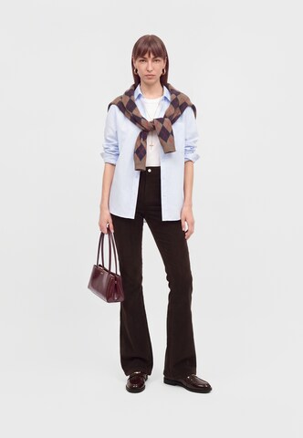 Vero Moda Tall Wide leg Παντελόνι 'VMTESSA' σε καφέ