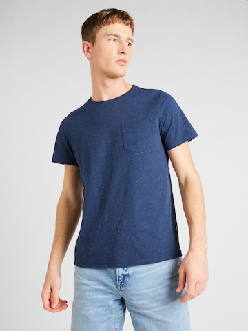 BLEND T-Shirt in Blau: predná strana