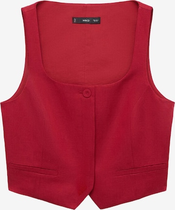 MANGO Pukuliivi värissä punainen: etupuoli