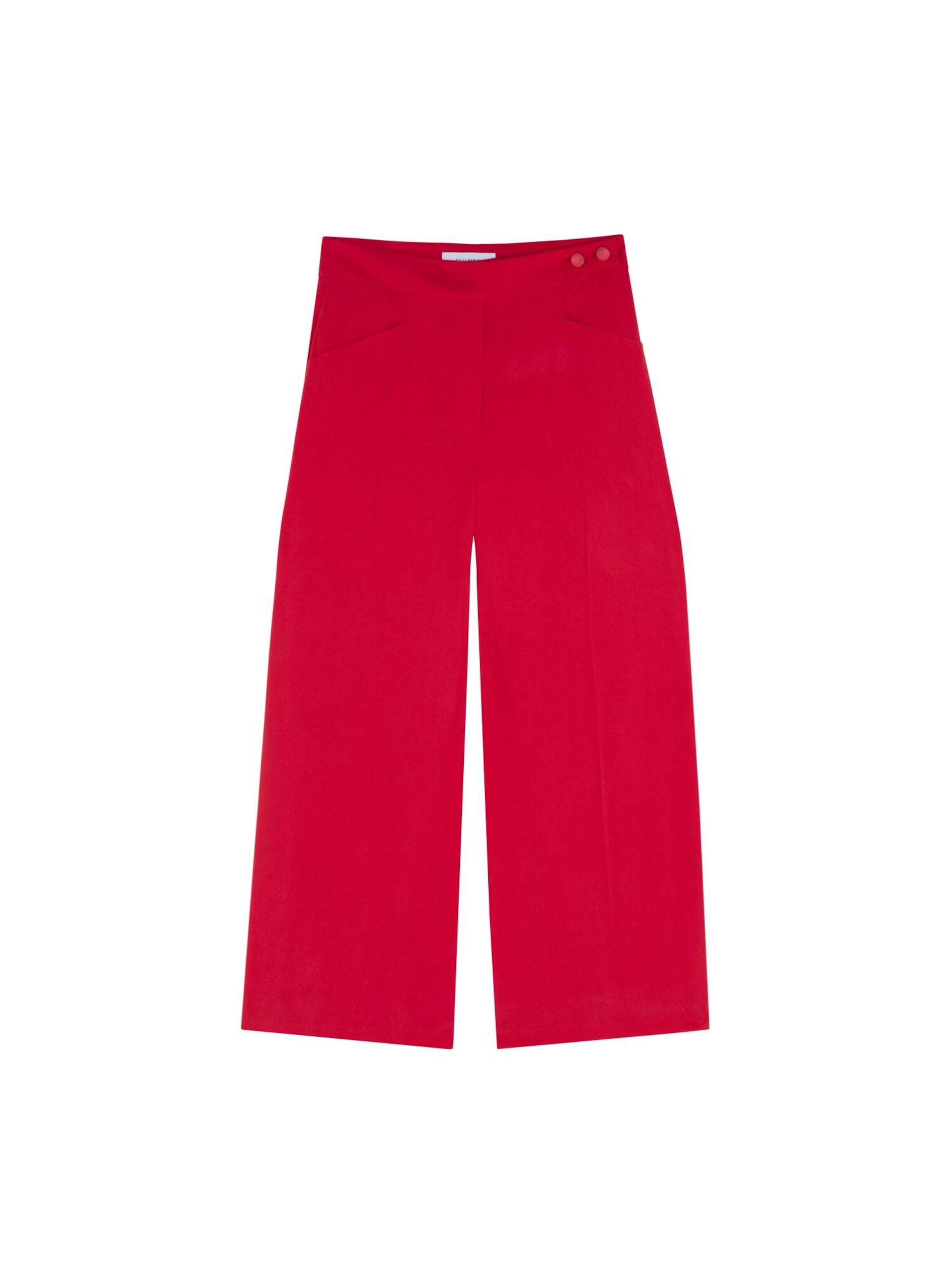 Scalpers Regular Панталон &#x27; &#x27; в червено: отпред