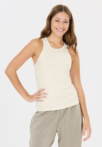Athlecia Sports top 'Almi V2' in White: front