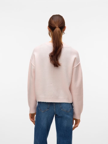 VERO MODA Sweter 'VMBESTI' w kolorze różowy