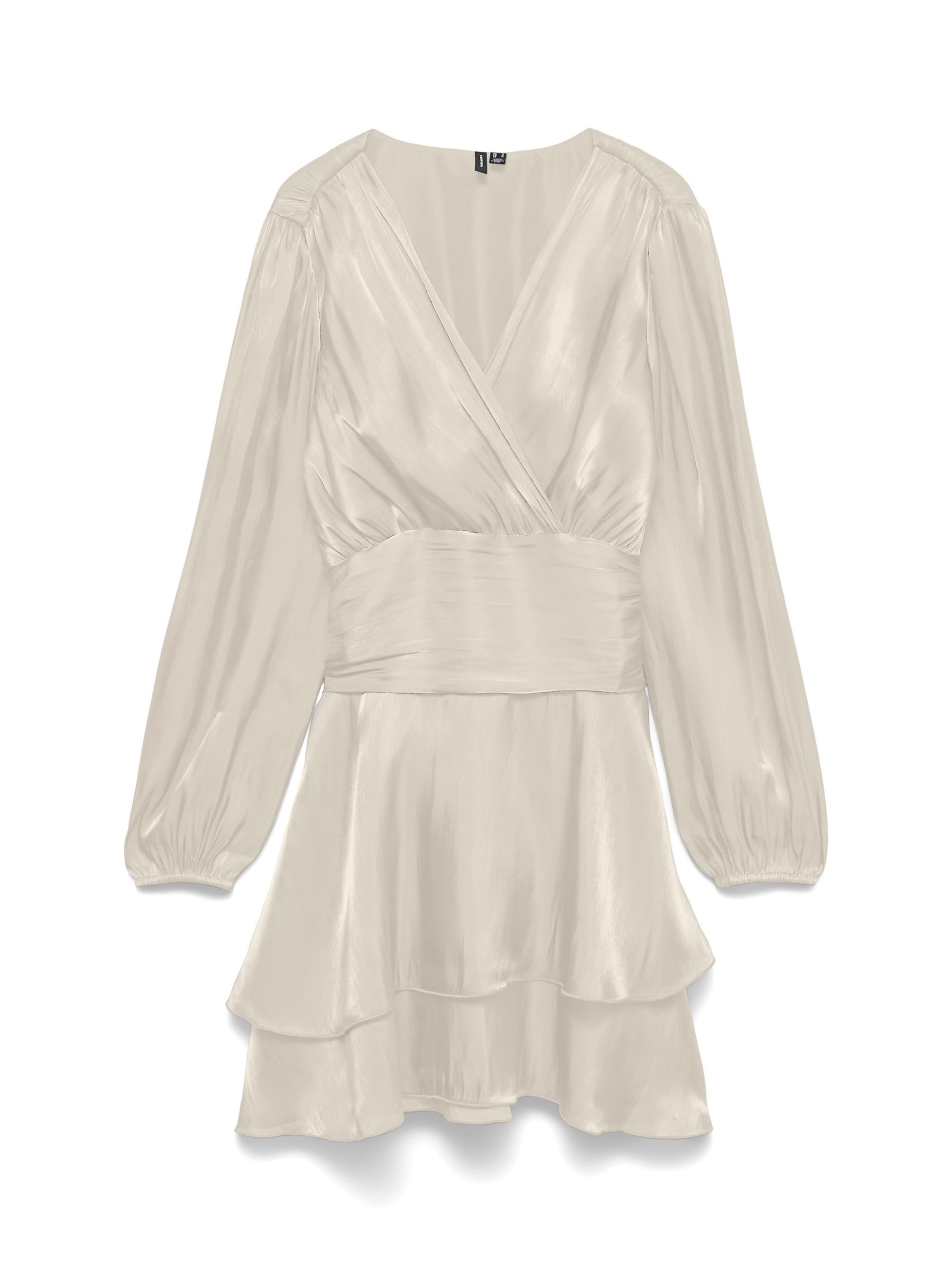 Abito da cocktail 'VMPolly' di VERO MODA in bianco: frontale