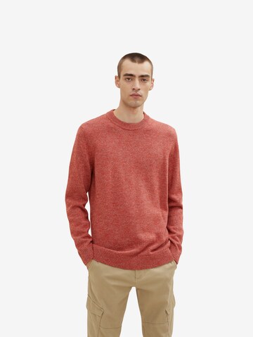 TOM TAILOR - Pullover em vermelho: frente