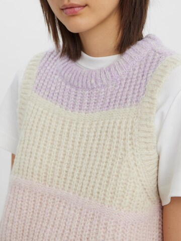 VERO MODA Sweater 'Wine' in Purple