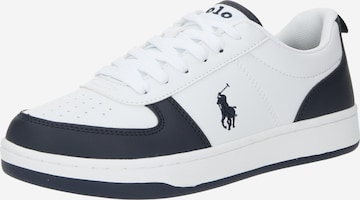 Baskets 'COURT II' Polo Ralph Lauren en blanc : devant