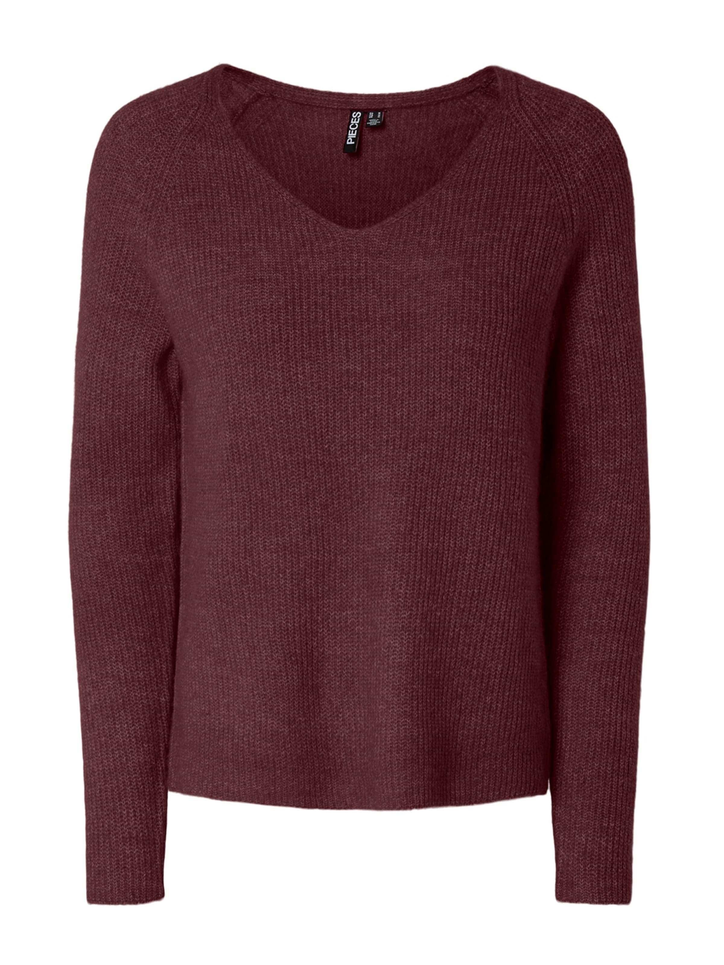 Pull-over 'PCELLEN' PIECES en rouge : devant