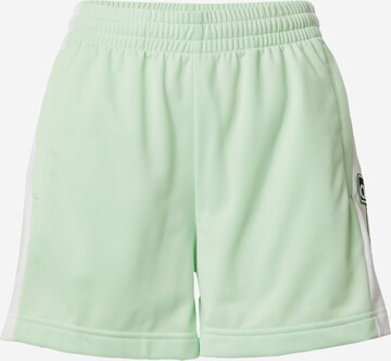 ADIDAS ORIGINALS Trousers in Green: front