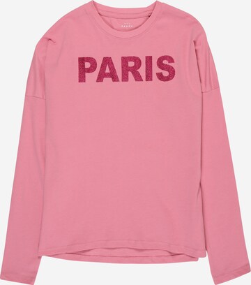 T-Shirt 'Valissa' NAME IT en rose : devant