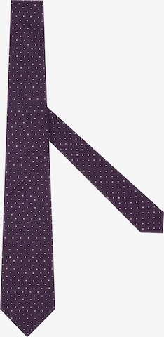 Cravate Boggi Milano en violet : devant