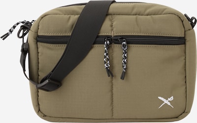 Iriedaily Olkalaukku 'Ribtouch Side' värissä oliivi, Tuotenäkymä