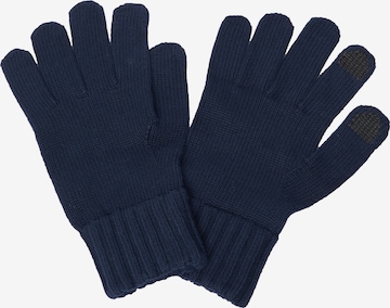Gants s.Oliver en bleu : devant