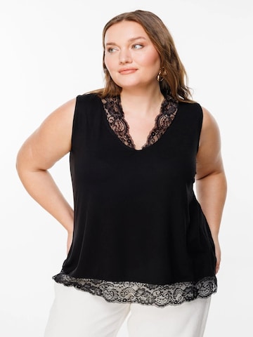 Shape Of You Top in Schwarz