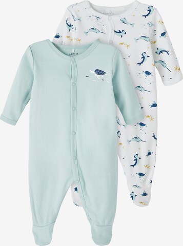 Tutina / body per bambino di NAME IT in blu: frontale