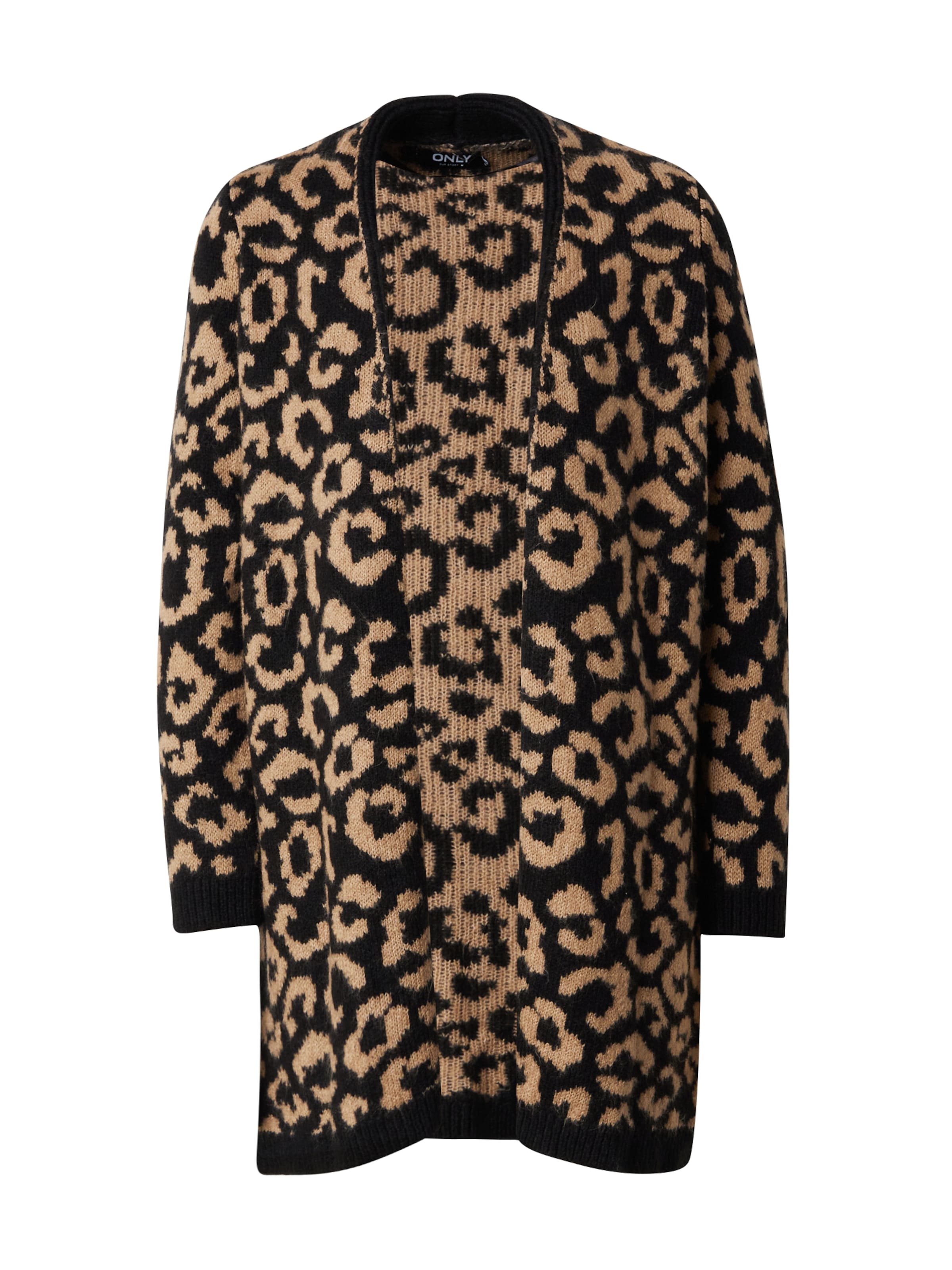 ONLY Strickjacke 'ONLJade' in Schwarz: Vorderseite