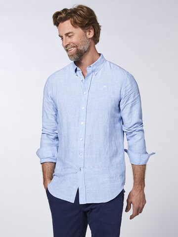 Colorado Denim Regular fit Button Up Shirt in Blue: front