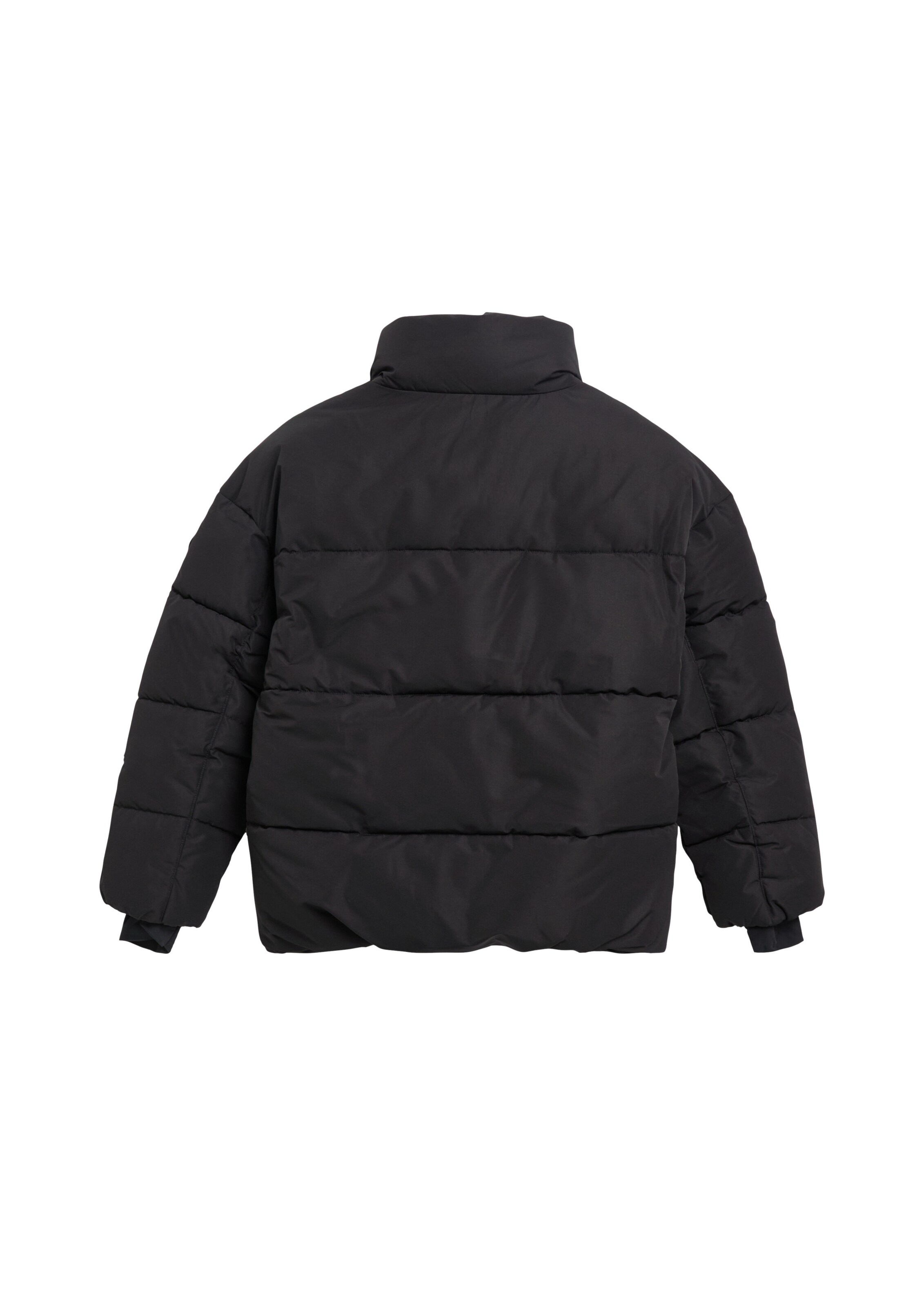 s.Oliver Jacke in Schwarz: Rückseite