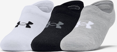 Șosete sport UNDER ARMOUR pe gri / negru / alb, Vizualizare produs