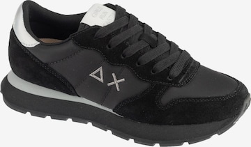 SUN68 Sneakers laag 'SUN68 Ally Gold Silver' in Zwart: voorkant