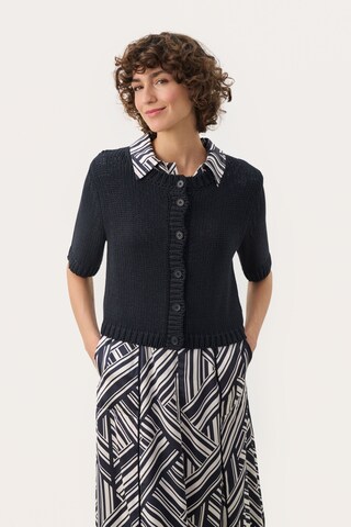 Part Two Cardigan 'NatheliePW' i blå: forside
