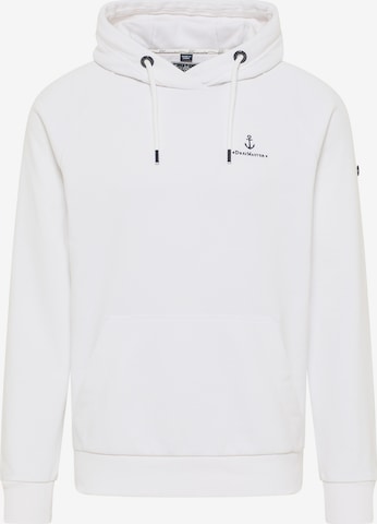 Sweat-shirt 'Kilata' DreiMaster Maritim en blanc : devant